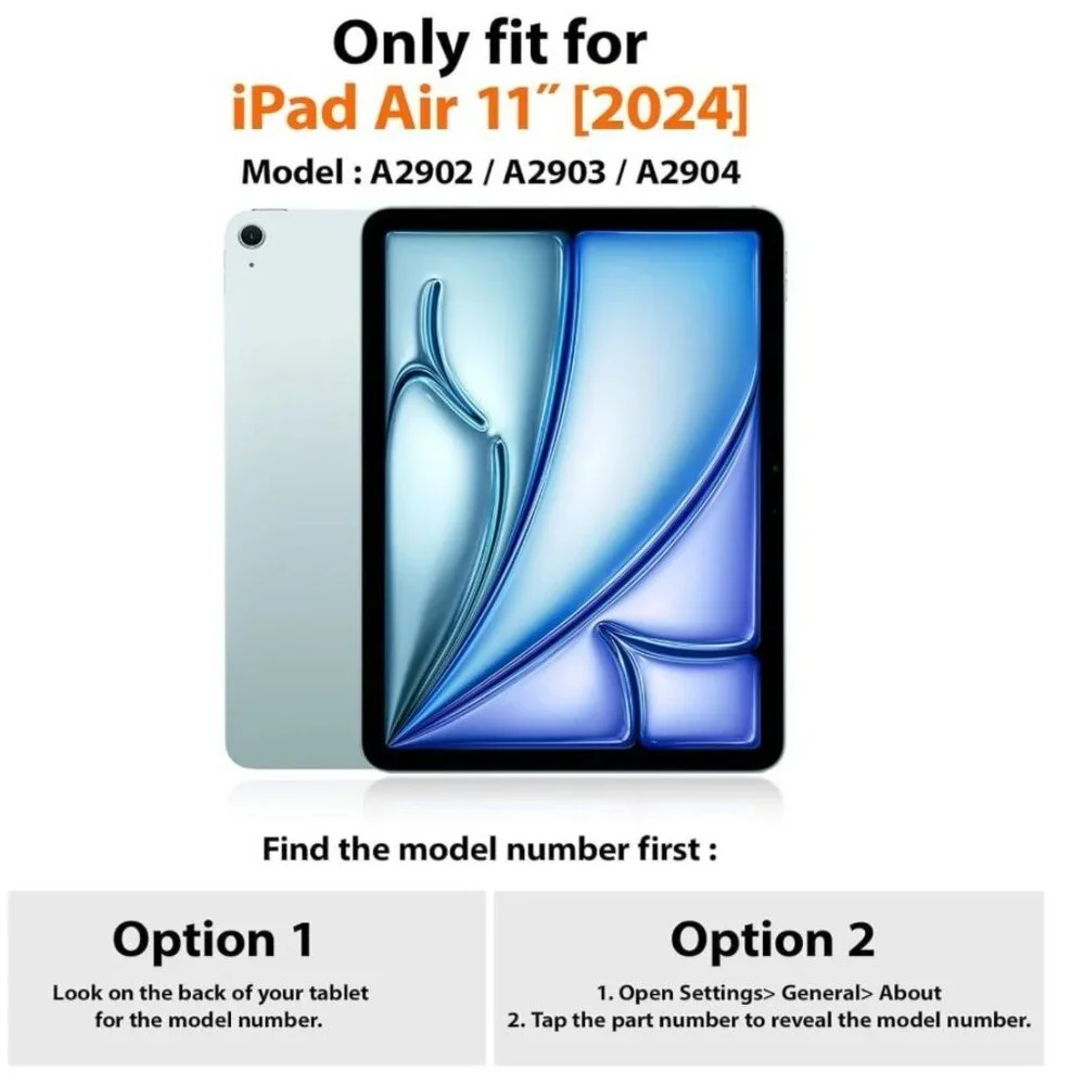 MARKILL High Quality Tablet Cover for iPad Air 6th Generation/iPad Air 11 Case